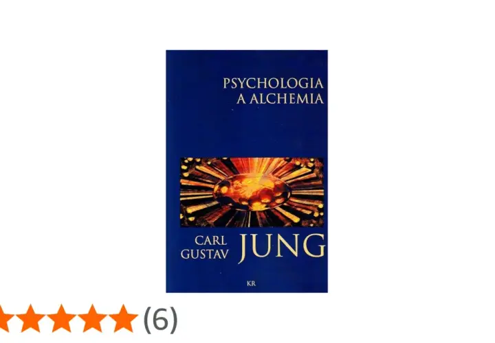 Okładka książki "Psychologia a Alchemia" Carla Gustava Junga z grafiką i tekstem.