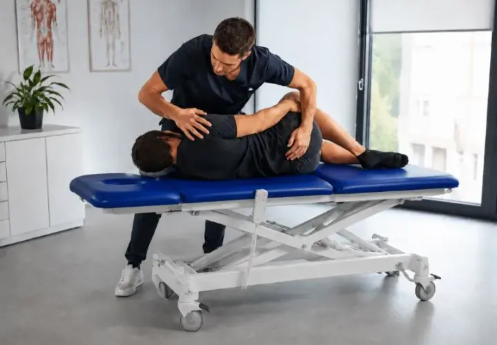 Terapia manualna (HVLA) a bezkompromisowa stabilność stołu zabiegowego